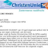 Schriftelijke vragen