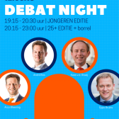 Aankondiging Debat Night op maandag 12 maart 2018