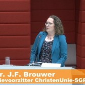 Fractievoorzitter Francijn Brouwer tijdens Voorjaarsdebat 2019 (24-06-2019).jpg