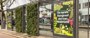 groene bus en tram